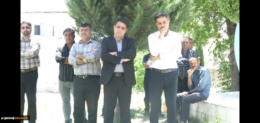 برگزاری مراسم وداع با پیکر همکار سفرکرده، زنده یاد جلیل یاورکیش 3