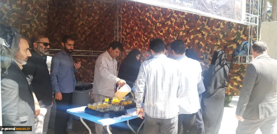 شرکت کارکنان دانشگاه ملی مهارت استان کهگیلویه و بویراحمد در مراسم گرامی داشت سالگرد شهدای خدمت 4