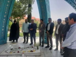 همزمان با سوم خردادماه و سالروز آزادسازی خرمشهر صورت گرفت: آیین غبارروبی و عطر افشانی قبر مطهر شهید گمنام واقع در آموزشگده ملی مهارت دختران یاسوج 2