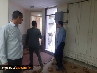 بازدید سرپرست دانشگاه ملی مهارت استان کهگیلویه و بویراحمد از خوابگاه های  آموزشکده ملی مهارت پسران یاسوج 5