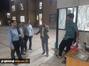 بازدید سرپرست دانشگاه ملی مهارت استان کهگیلویه و بویراحمد از خوابگاه های  آموزشکده ملی مهارت پسران یاسوج 10