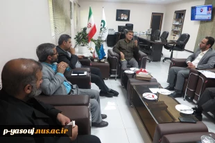 دیدار سرپرست دانشگاه ملی مهارت استان کهگیلویه و بویراحمد با مدیر کل صدا و سیمای استان 2
