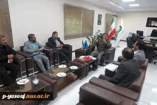 دیدار سرپرست دانشگاه ملی مهارت استان کهگیلویه و بویراحمد با مدیر کل صدا و سیمای استان 3