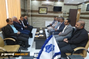 بازدید مشاور رئیس و رئیس مرکز نظارت ارزیابی و تضمین کیفیت و مدیر کل حقوقی دانشگاه ملی مهارت از دانشگاه ملی مهارت استان کهگیلویه و بویراحمد 3