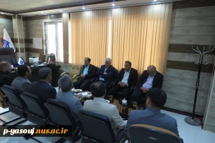 بازدید مشاور رئیس و رئیس مرکز نظارت ارزیابی و تضمین کیفیت و مدیر کل حقوقی دانشگاه ملی مهارت از دانشگاه ملی مهارت استان کهگیلویه و بویراحمد 5