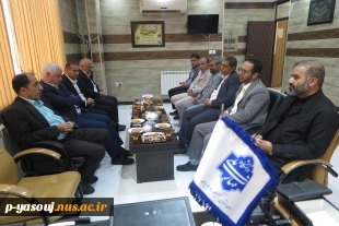 بازدید مشاور رئیس و رئیس مرکز نظارت ارزیابی و تضمین کیفیت و مدیر کل حقوقی دانشگاه ملی مهارت از دانشگاه ملی مهارت استان کهگیلویه و بویراحمد 6