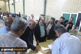 بازدید مشاور رئیس و رئیس مرکز نظارت ارزیابی و تضمین کیفیت و مدیر کل حقوقی دانشگاه ملی مهارت از دانشگاه ملی مهارت استان کهگیلویه و بویراحمد 12