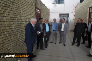 بازدید مشاور رئیس و رئیس مرکز نظارت ارزیابی و تضمین کیفیت و مدیر کل حقوقی دانشگاه ملی مهارت از دانشگاه ملی مهارت استان کهگیلویه و بویراحمد 13