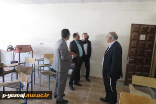 بازدید مشاور رئیس و رئیس مرکز نظارت ارزیابی و تضمین کیفیت و مدیر کل حقوقی دانشگاه ملی مهارت از دانشگاه ملی مهارت استان کهگیلویه و بویراحمد 14